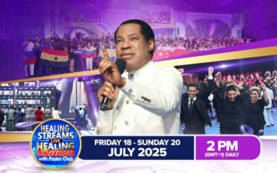 Healing Streams LIVE Healing Services with Pastor Chris July 18 to 20, 2025!
